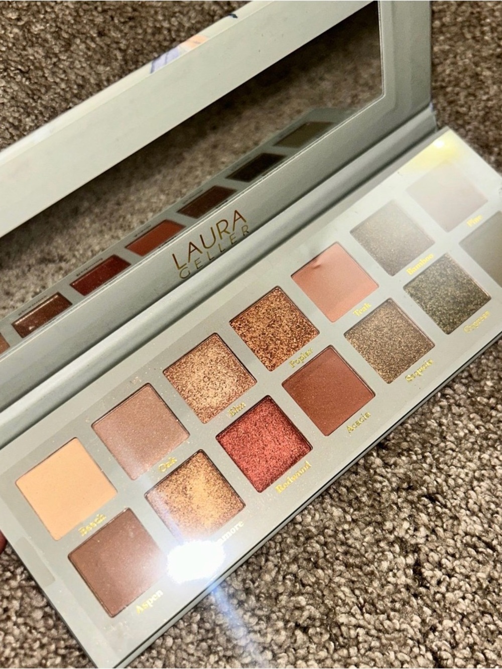 Laura Geller Eyeshadow Palette — Copper, Rose, Gold & Bronze Tones